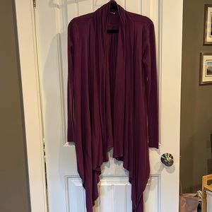 Lululemon waterfall type cardigan